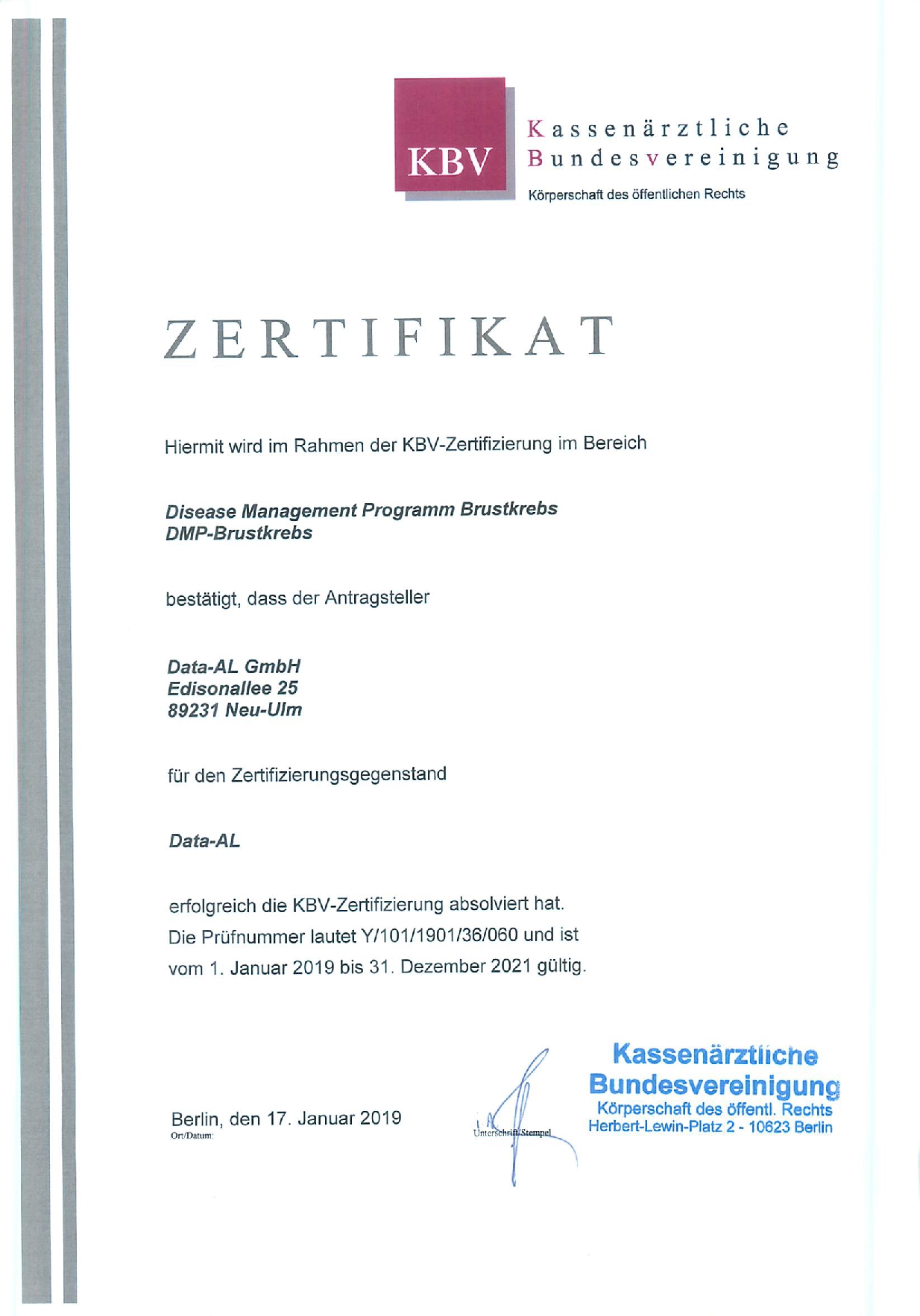 eDMP-Brustkrebs